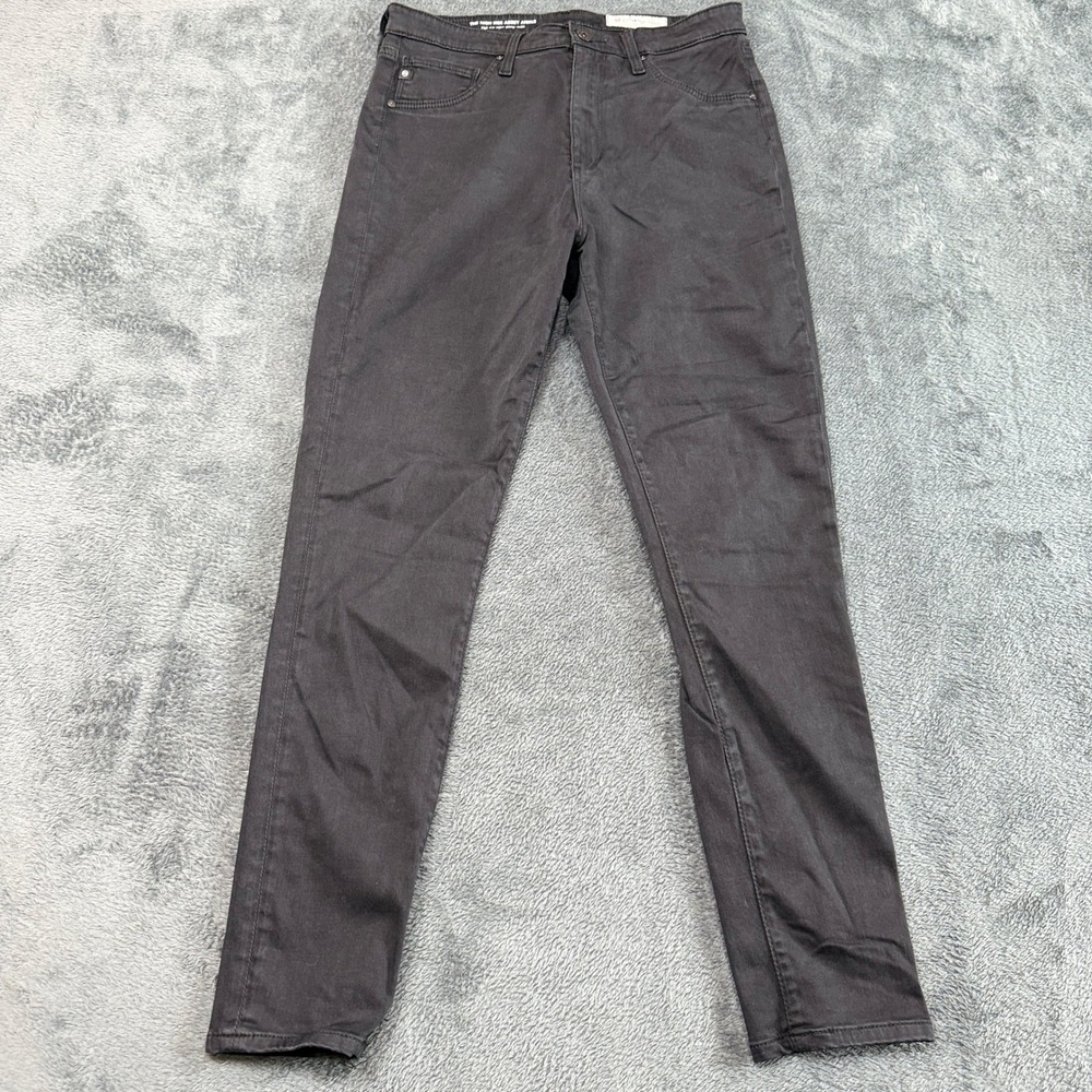 AG Anthropologie The‎ High Rise Abbey Ankle Super Skinny Jeans